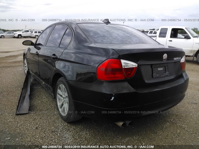 WBAVD13556KV09485 - 2006 BMW 325 XI BLACK photo 3