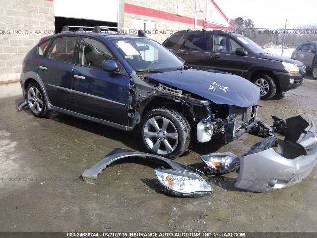 JF1GH6D69BH822086 - 2011 SUBARU IMPREZA OUTBACK SPORT BLUE photo 1