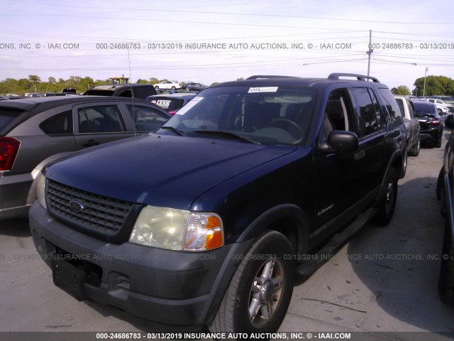 1FMZU62K14UA26842 - 2004 FORD EXPLORER XLS/XLS SPORT BLUE photo 2