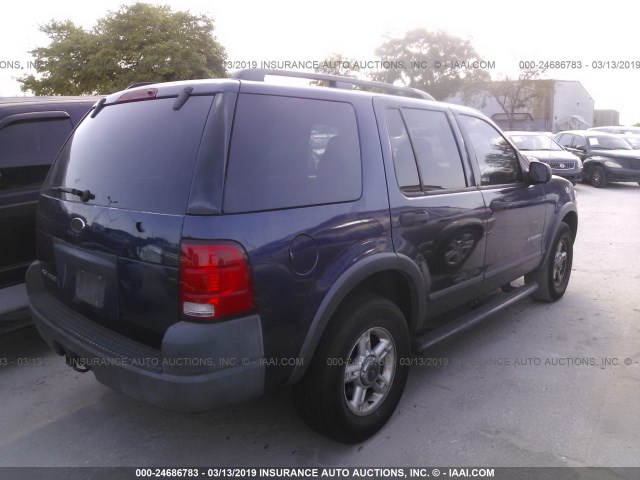 1FMZU62K14UA26842 - 2004 FORD EXPLORER XLS/XLS SPORT BLUE photo 4