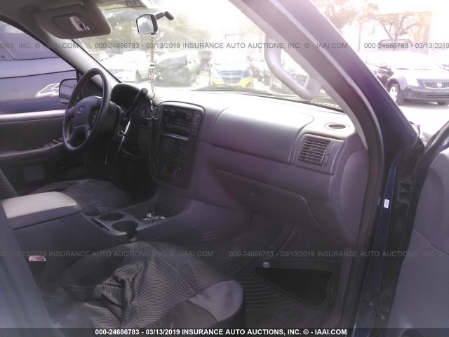 1FMZU62K14UA26842 - 2004 FORD EXPLORER XLS/XLS SPORT BLUE photo 5