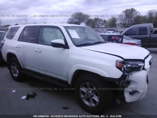 JTEZU5JR0E5066060 - 2014 TOYOTA 4RUNNER SR5/LIMITED WHITE photo 1