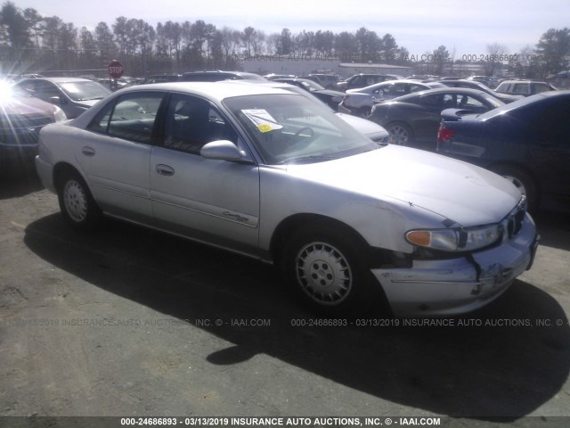 2G4WY55J111126743 - 2001 BUICK CENTURY LIMITED SILVER photo 1