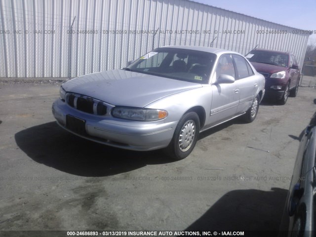 2G4WY55J111126743 - 2001 BUICK CENTURY LIMITED SILVER photo 2