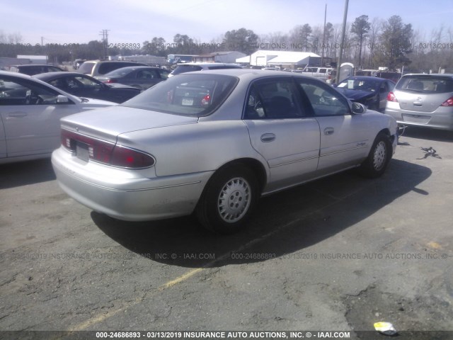 2G4WY55J111126743 - 2001 BUICK CENTURY LIMITED SILVER photo 4