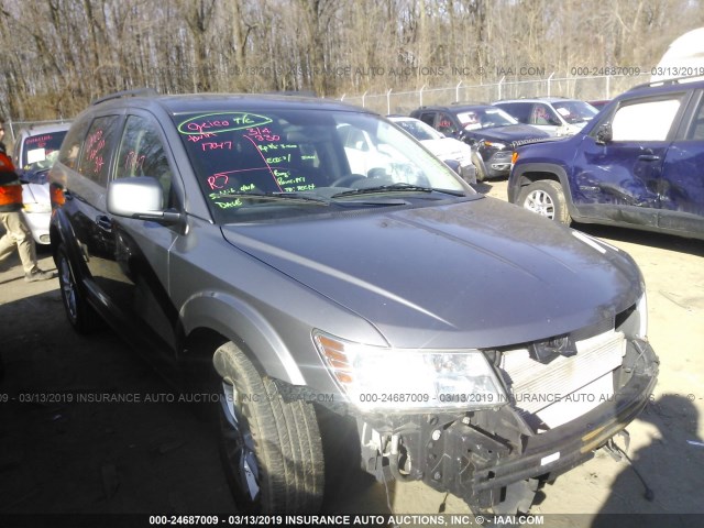 3C4PDDBG0DT618397 - 2013 DODGE JOURNEY SXT GRAY photo 1