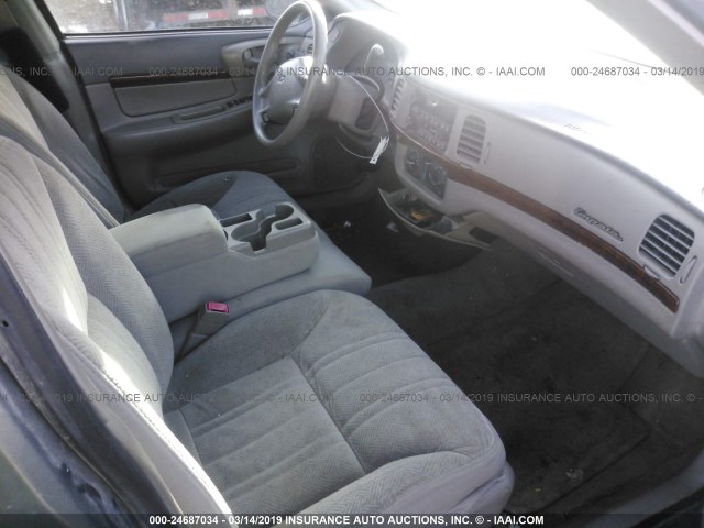 2G1WF52E349462717 - 2004 CHEVROLET IMPALA GRAY photo 5