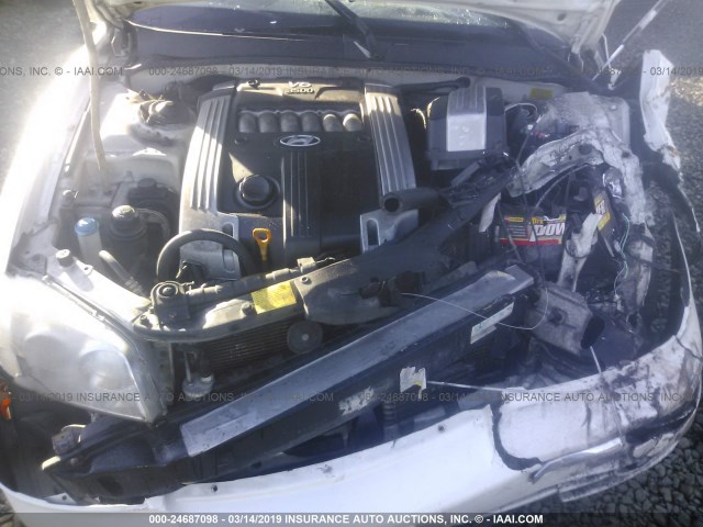 KMHFU45E74A286998 - 2004 HYUNDAI XG 350 WHITE photo 10