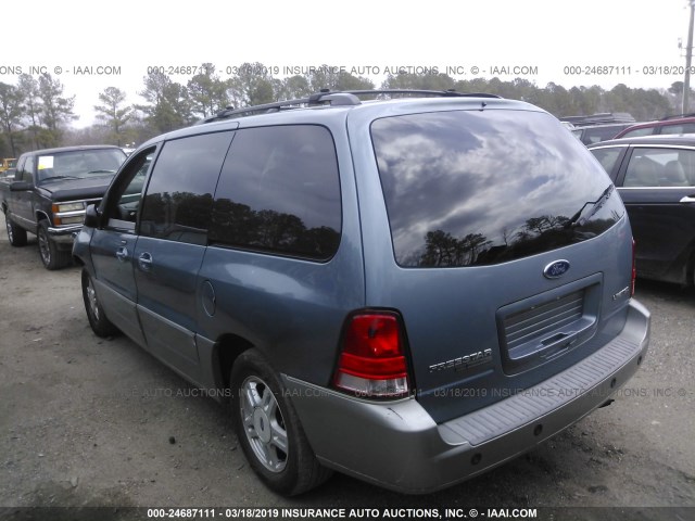 2FMDA58214BA29752 - 2004 FORD FREESTAR LIMITED BLUE photo 3