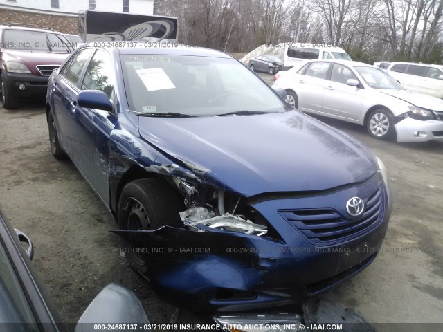 4T1BE46K57U049302 - 2007 TOYOTA CAMRY NEW GENERAT CE/LE/XLE/SE BLUE photo 1