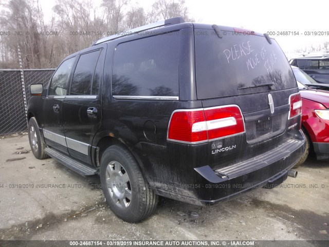5LMFU28567LJ15195 - 2007 LINCOLN NAVIGATOR Noir photo 3