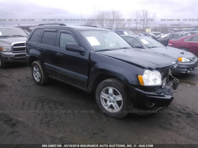 1J4GR48K26C186269 - 2006 JEEP GRAND CHEROKEE LAREDO/COLUMBIA/FREEDOM 黑色 照片 1