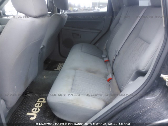 1J4GR48K26C186269 - 2006 JEEP GRAND CHEROKEE LAREDO/COLUMBIA/FREEDOM 黑色 照片 8