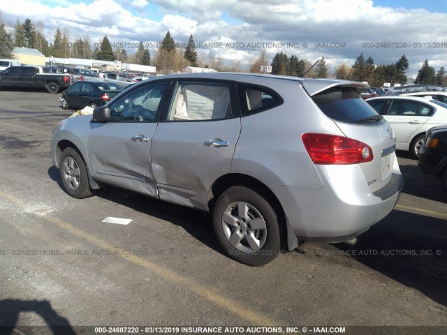 JN8AS5MT1BW573235 - 2011 NISSAN ROGUE S/SV/KROM GRAY photo 3