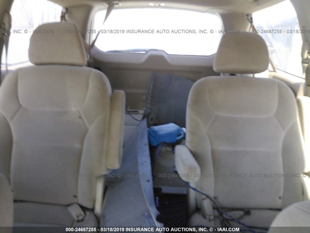 5FNRL38286B078784 - 2006 HONDA ODYSSEY LX GOLD photo 8