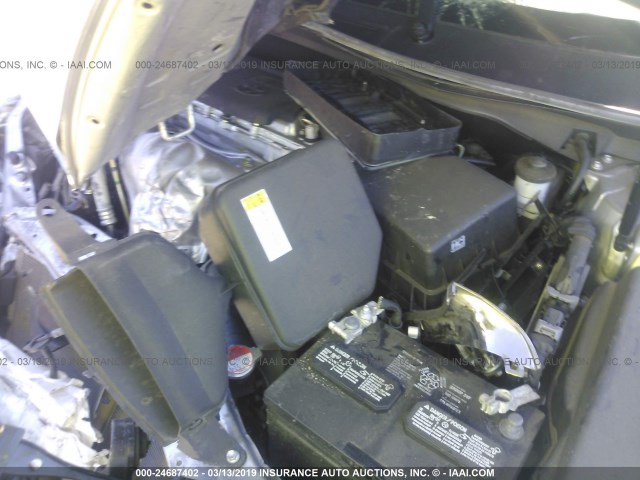 4T1BF1FKXGU196419 - 2016 TOYOTA CAMRY LE/XLE/SE/XSE SILVER photo 10