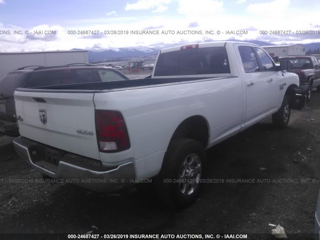 3C6TR5JTXGG294898 - 2016 RAM 2500 SLT WHITE photo 4