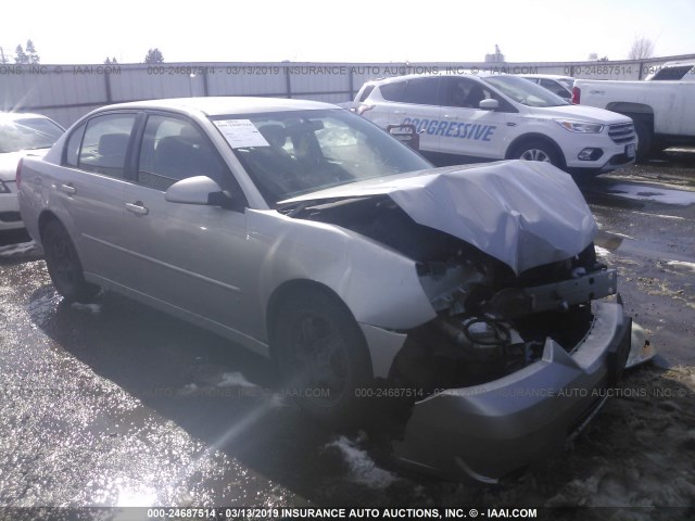 1G1ZT58N78F146912 - 2008 CHEVROLET MALIBU LT/CLASSIC SILVER photo 1