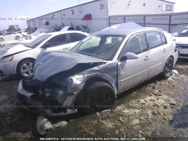 1G1ZT58N78F146912 - 2008 CHEVROLET MALIBU LT/CLASSIC SILVER photo 2