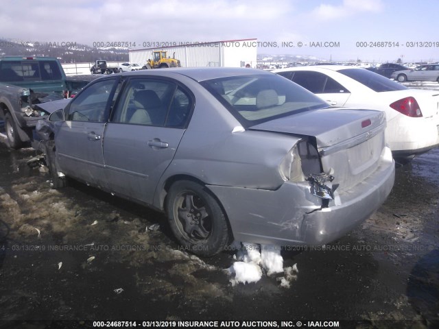 1G1ZT58N78F146912 - 2008 CHEVROLET MALIBU LT/CLASSIC SILVER photo 3