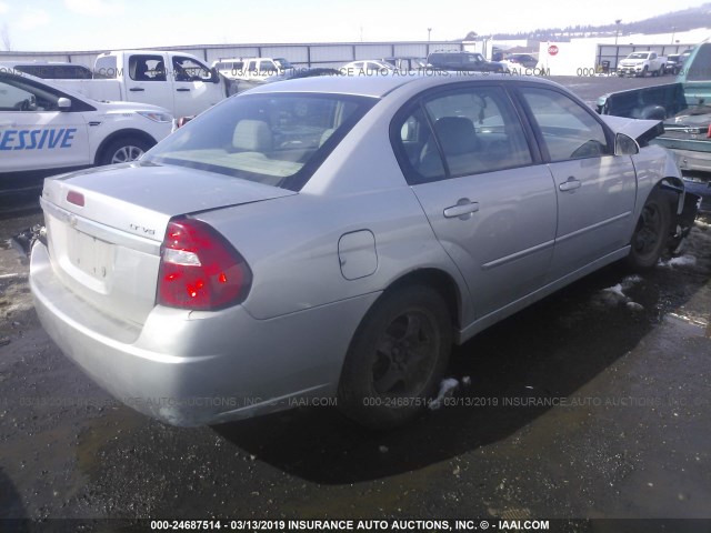 1G1ZT58N78F146912 - 2008 CHEVROLET MALIBU LT/CLASSIC SILVER photo 4