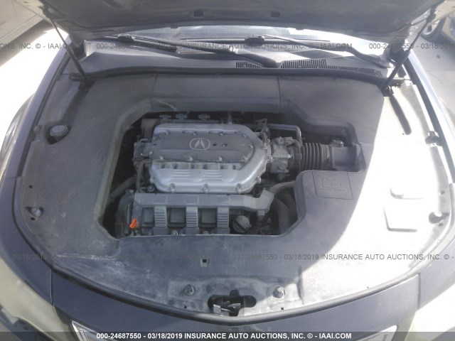 19UUA8F33EA007798 - 2014 ACURA TL SE BLACK photo 10