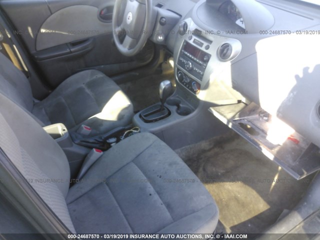 1G8AJ55F07Z148743 - 2007 SATURN ION LEVEL 2 银色 照片 5