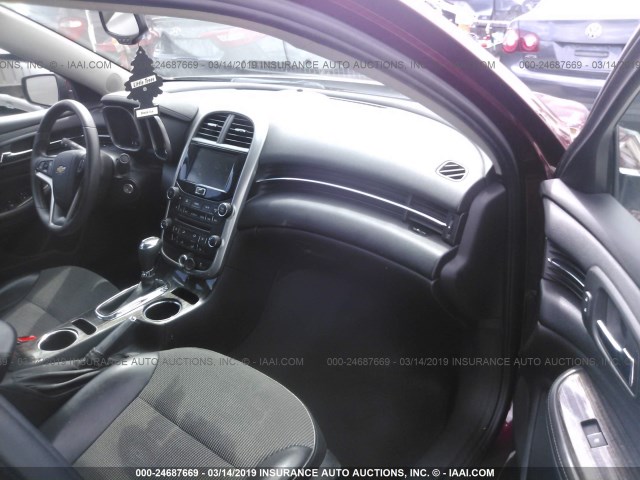 1G11C5SL7FF266548 - 2015 CHEVROLET MALIBU 1LT RED photo 5