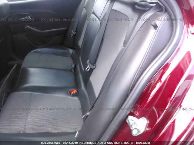 1G11C5SL7FF266548 - 2015 CHEVROLET MALIBU 1LT RED photo 8