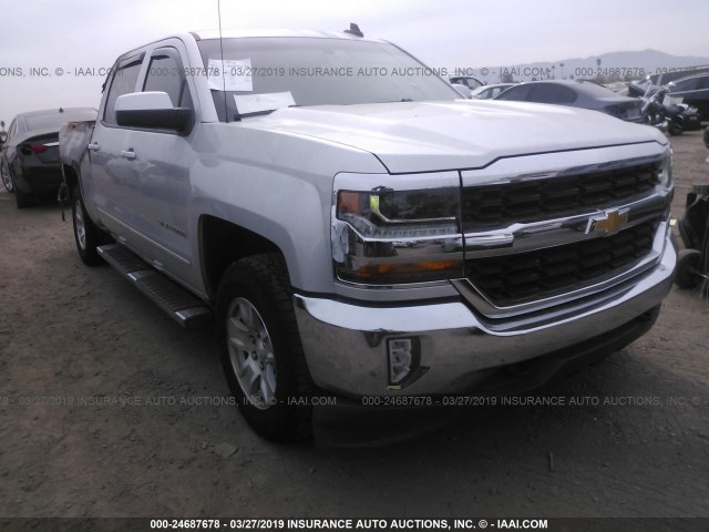 3GCUKREC1HG263608 - 2017 CHEVROLET SILVERADO K1500 LT SILVER photo 1