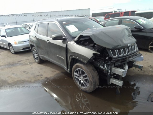 3C4NJDBB7JT115157 - 2018 JEEP COMPASS LATITUDE GREEN photo 1