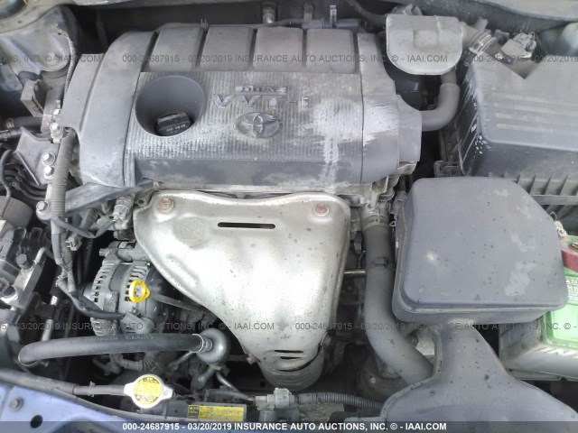 4T1BF3EK7BU634951 - 2011 TOYOTA CAMRY SE/LE/XLE BLUE photo 10