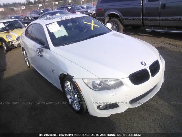 WBAKF9C52BE262415 - 2011 BMW 335 XI WHITE photo 1