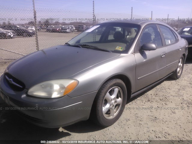 1FAFP55U63G125763 - 2003 FORD TAURUS SES BEIGE photo 2