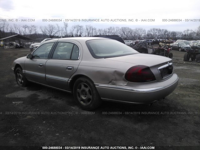 1LNHM97V0YY888593 - 2000 LINCOLN CONTINENTAL  Қоңыр фото 3