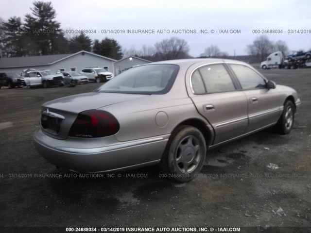 1LNHM97V0YY888593 - 2000 LINCOLN CONTINENTAL  TAN photo 4