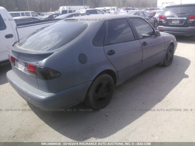 YS3DD58N2X2068763 - 1999 SAAB 9-3 S GRAY photo 4