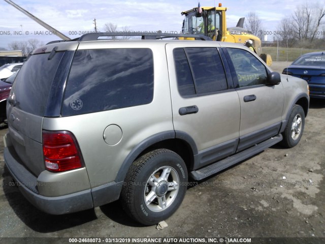 1FMZU73K53ZB22172 - 2003 FORD EXPLORER XLT/XLT SPORT/NBX GOLD photo 4