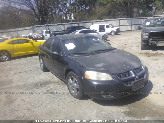 1B3EL46R05N541653 - 2005 DODGE STRATUS SXT BLACK photo 1