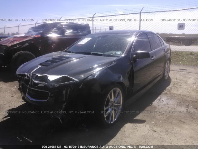 6G3F15RW9EL947011 - 2014 CHEVROLET SS BLACK photo 2