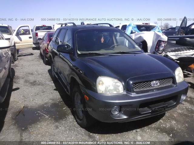 KM8SC13DX4U605755 - 2004 HYUNDAI SANTA FE GLS/LX BROWN photo 1