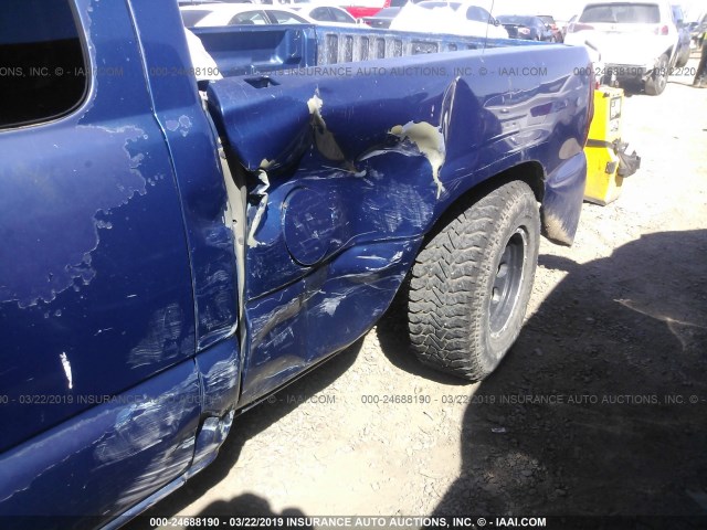 2GCEC19TX31132174 - 2003 CHEVROLET SILVERADO C1500 BLUE photo 6