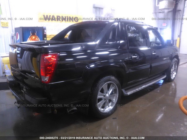 3GYEK63N02G257775 - 2002 CADILLAC ESCALADE EXT BLACK photo 4