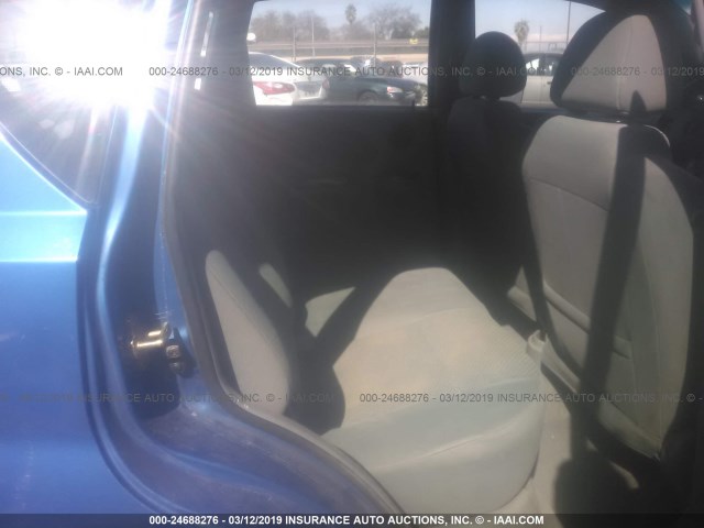 KL1TG62615B344338 - 2005 CHEVROLET AVEO LT BLUE photo 8