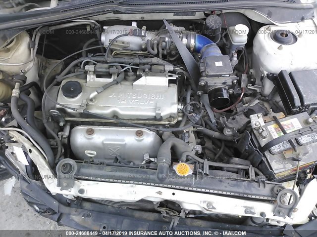 JA3AJ26E53U028937 - 2003 MITSUBISHI LANCER ES GRAY photo 10