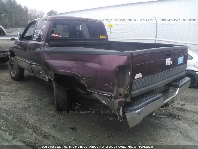 3B7KF23Z3VM507282 - 1997 DODGE RAM 2500 BURGUNDY photo 3