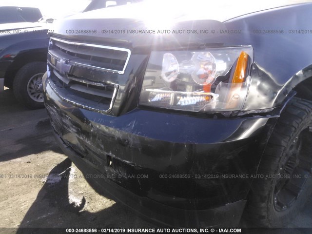 1GNFK13569R179212 - 2009 CHEVROLET TAHOE HYBRID BLACK photo 6