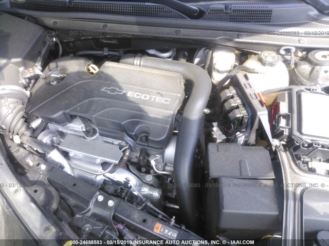 1G1ZB5ST3HF148344 - 2017 CHEVROLET MALIBU LS BLACK photo 10