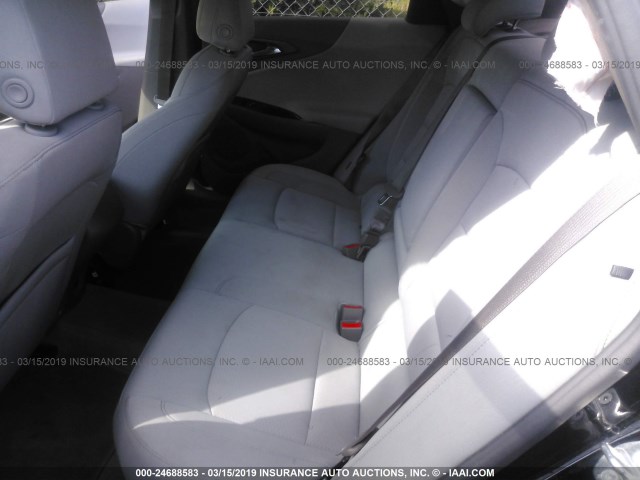 1G1ZB5ST3HF148344 - 2017 CHEVROLET MALIBU LS BLACK photo 8