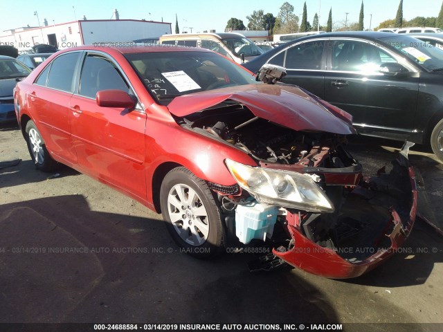 JTNBE46K873017272 - 2007 TOYOTA CAMRY NEW GENERAT CE/LE/XLE/SE RED photo 1